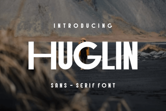 Huglin Font PNG with transparent background - Preview 1