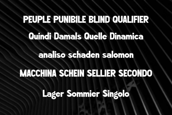 Line Ego Font PNG with transparent background - Preview 3