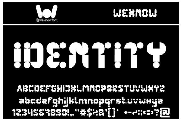 Logotype Alphabet Font PNG with transparent background - Preview 3
