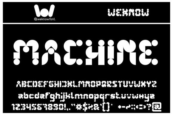 Logotype Alphabet Font PNG with transparent background - Preview 4