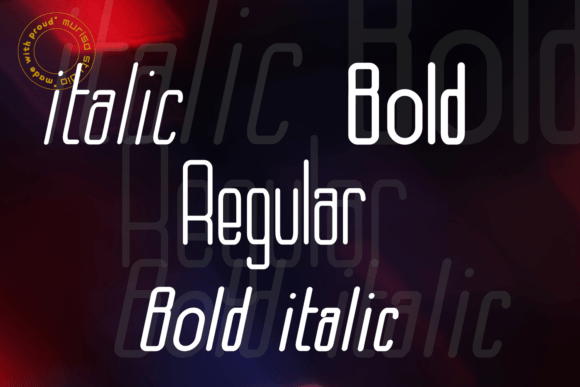 Mondriana Font PNG with transparent background - Preview 1