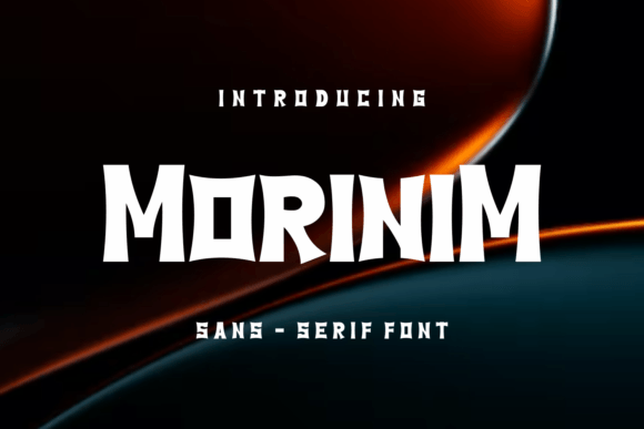 Morinim Font PNG with transparent background - Preview 1