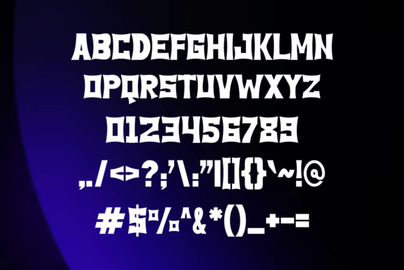 Morinim Font PNG with transparent background - Preview 2