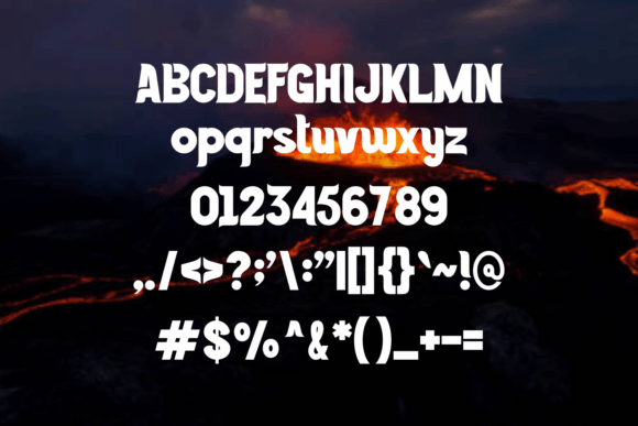 Narship Font PNG with transparent background - Preview 2