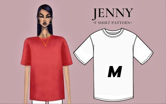Oversized Basic T-Shirt Women