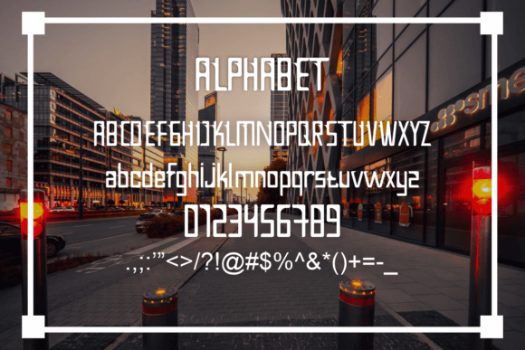 Radho Boar Font PNG with transparent background - Preview 1