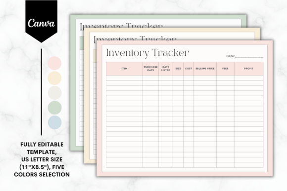 Reseller Inventory Tracker Template 2