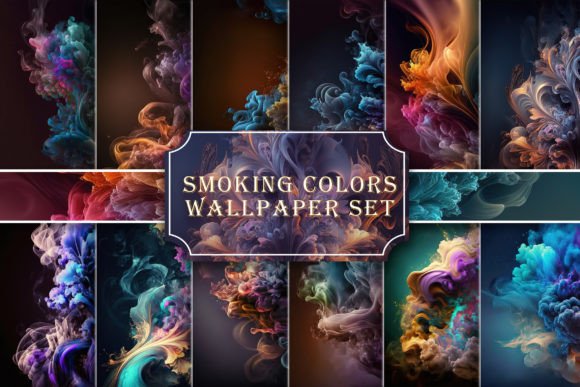 Smoking Colors Backgrounds