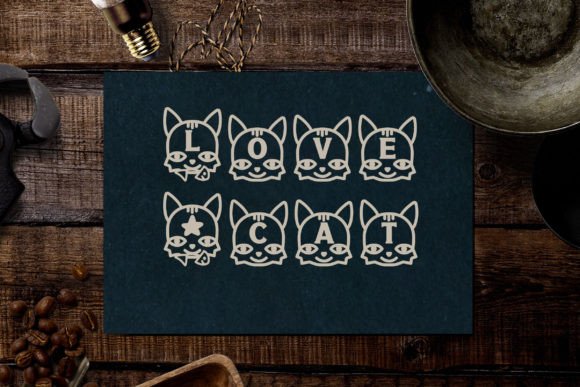 Cat Font - Preview 4