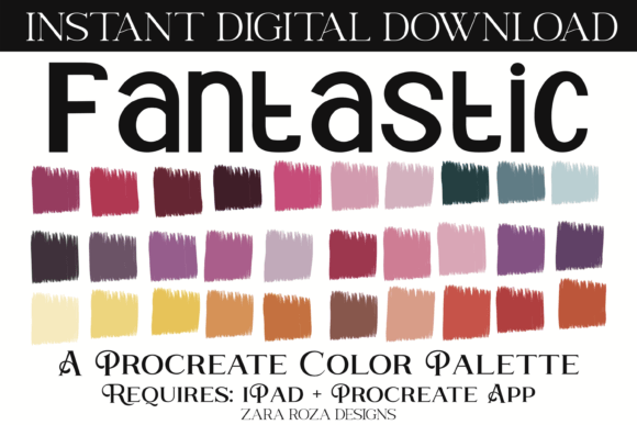 Fantastic Procreate Color Palette