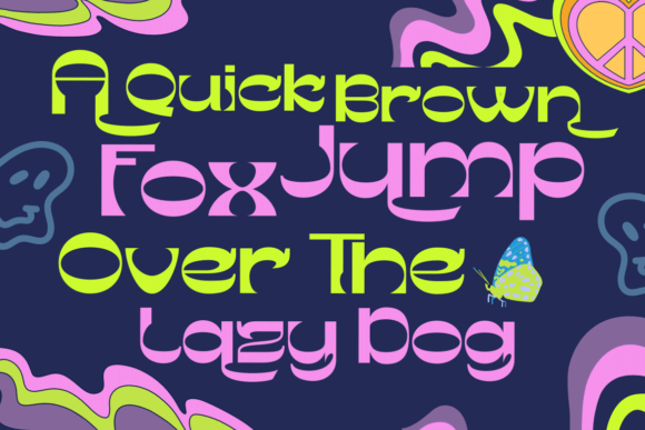 Gasego Font PNG with transparent background - Preview 1