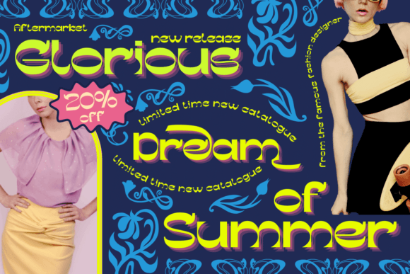 Gasego Font PNG with transparent background - Preview 3