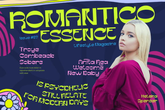 Gasego Font PNG with transparent background - Preview 6