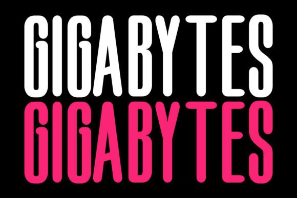 Hologa Font PNG with transparent background - Preview 2