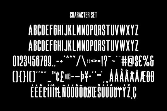 Hologa Font PNG with transparent background - Preview 6