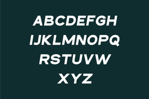 New Brug Font PNG with transparent background - Preview 3