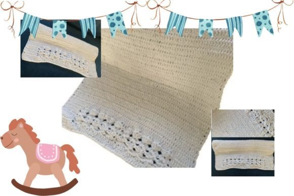 Trio Crochet Patterns for Babies Blanket