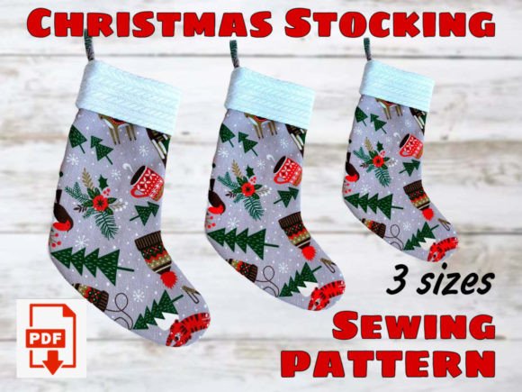 Christmas Stocking Sewing Pattern