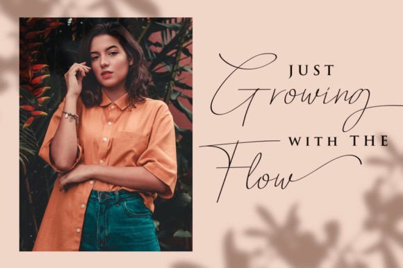 Qalistha Font PNG with transparent background - Preview 1
