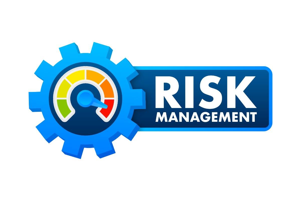 Risks Management Icon, Label. Vector Graphic by DG-Studio · Creative ...