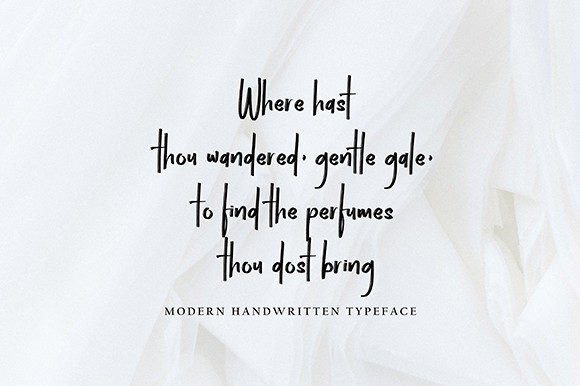 Authentic Rhus Font - Preview 1