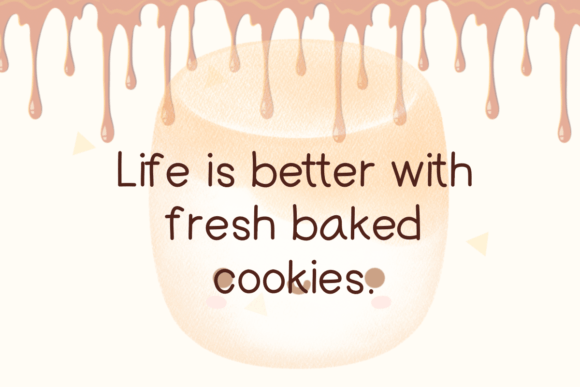 Cookie Font - Preview 2