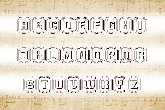 Fisionomica Font PNG with transparent background - Preview 1
