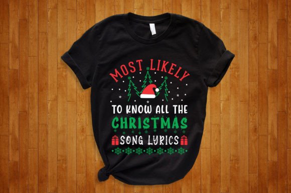 Funny Christmas “Most Likely To…” SVG Design