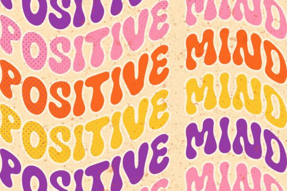 Happy Funky Font PNG with transparent background - Preview 2