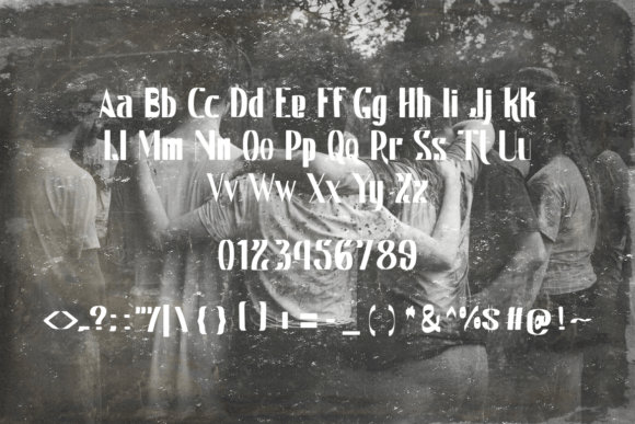 Qauropi Font PNG with transparent background - Preview 1