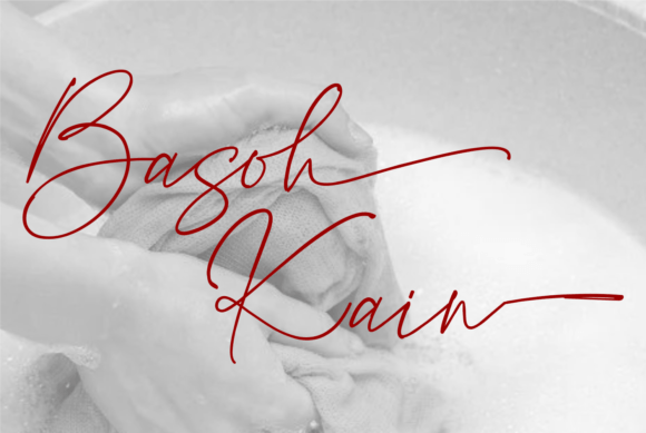Ruttar Signature Font PNG with transparent background - Preview 2