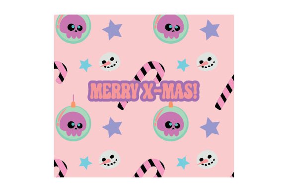 Pastel Goth - 20 Oz Skinny Straight Tumbler Wrap Noël Fichier de Découpe pour les Loisirs créatifs Par Creative Fabrica Crafts