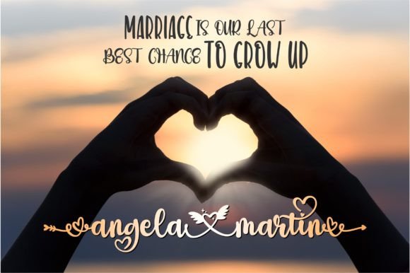 Angel Love Font - Preview 3