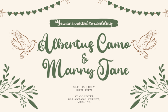 Aztec Harington Font - Preview 4