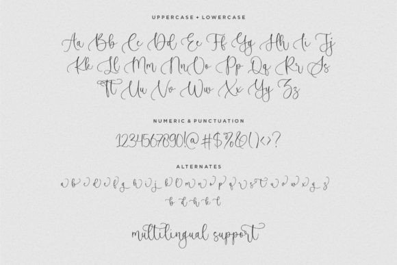 Blueberry Winter Font - Preview 5