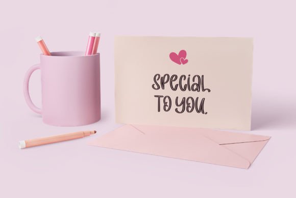 Chat Love Font - Preview 5