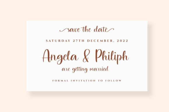 Cheritta Font PNG with transparent background - Preview 2