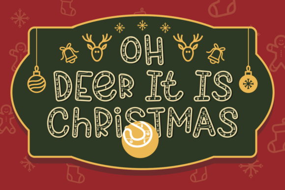 Christmas Gleam Font - Preview 3