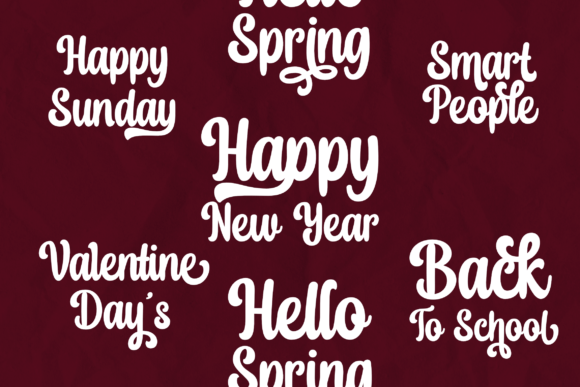 Christmas Okinawa Font - Preview 4