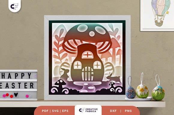 Easter 3D SVG Cut Files for Paper Crafts - Creative Fabrica
