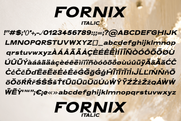 Fornix Font - Preview 5