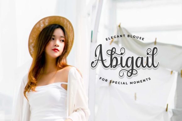 Flawless White Font - Preview 1
