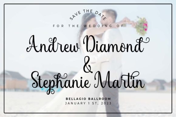 Flawless White Font - Preview 2
