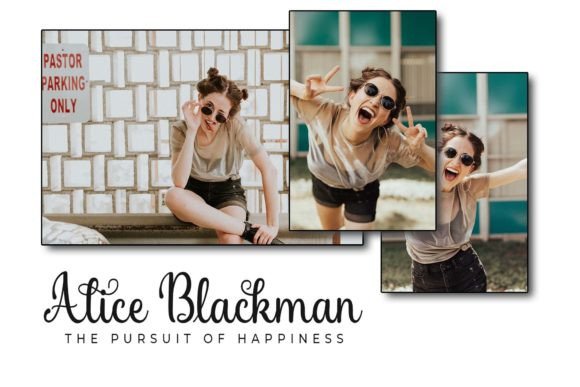 Flawless White Font - Preview 3