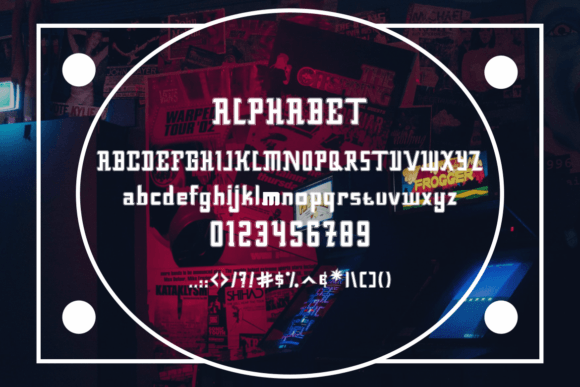 Foll Mask Font - Preview 1