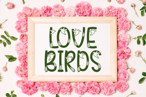 Honey Birds Font - Preview 2