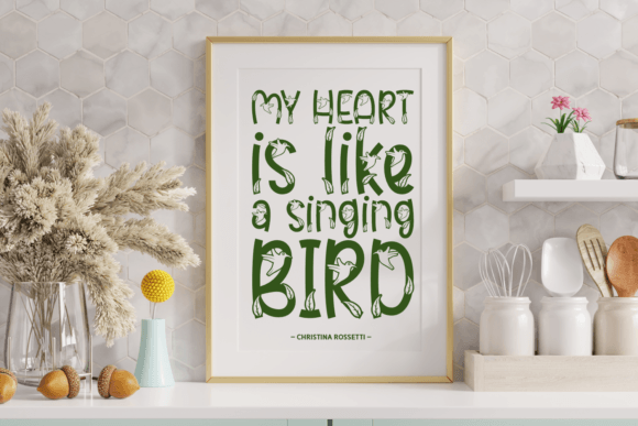 Honey Birds Font - Preview 3