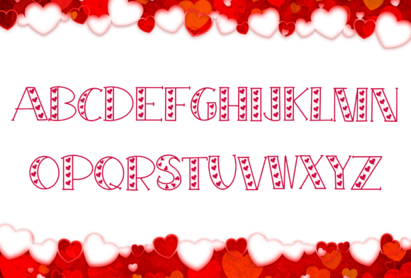 I Fall in Love You Font PNG with transparent background - Preview 1