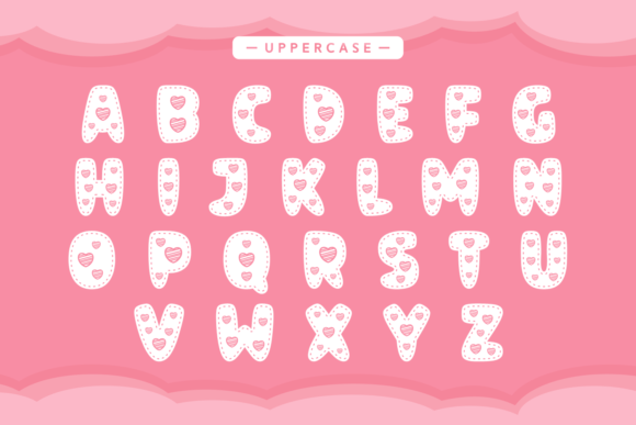 Keep Loving Font PNG with transparent background - Preview 5