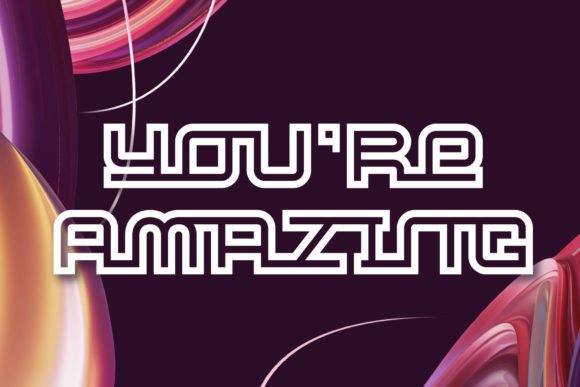 Nerd Maze Font PNG with transparent background - Preview 2